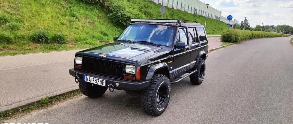 warszawa Jeep Cherokee cena 34500 przebieg: 227365, rok produkcji 1996 z Warszawa